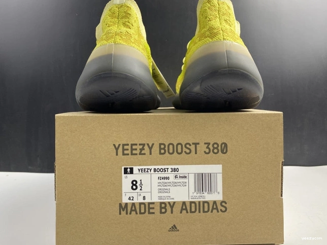 GLOW ADIDAS BOOST 380 HYLTE FZ4990 YEEZY 0905